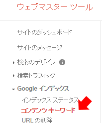コンテンツキーワード